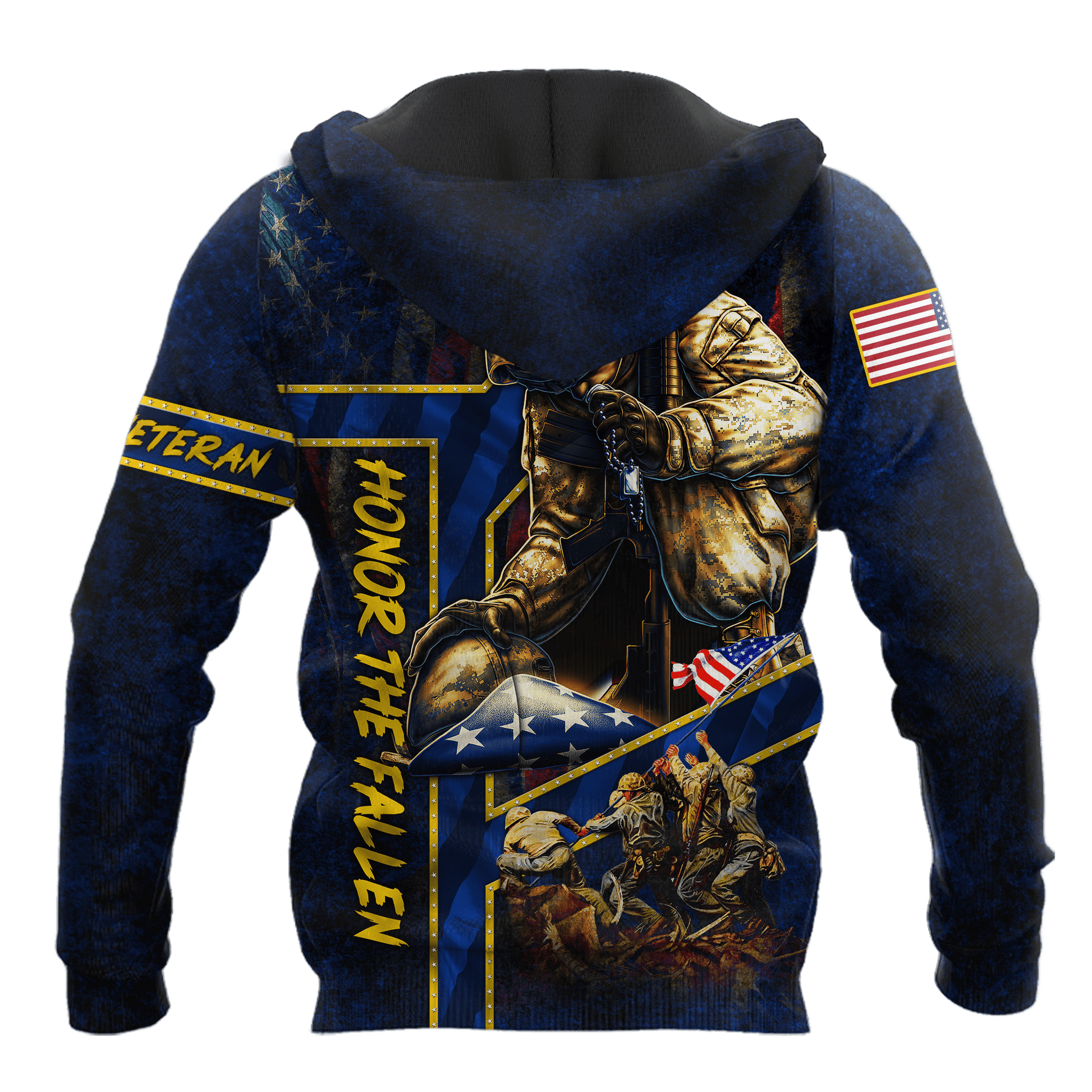 US Veteran - Honor The Fallen 3D All Over Printed Unisex Shirts MON29082201-VET , Gifts for veterans