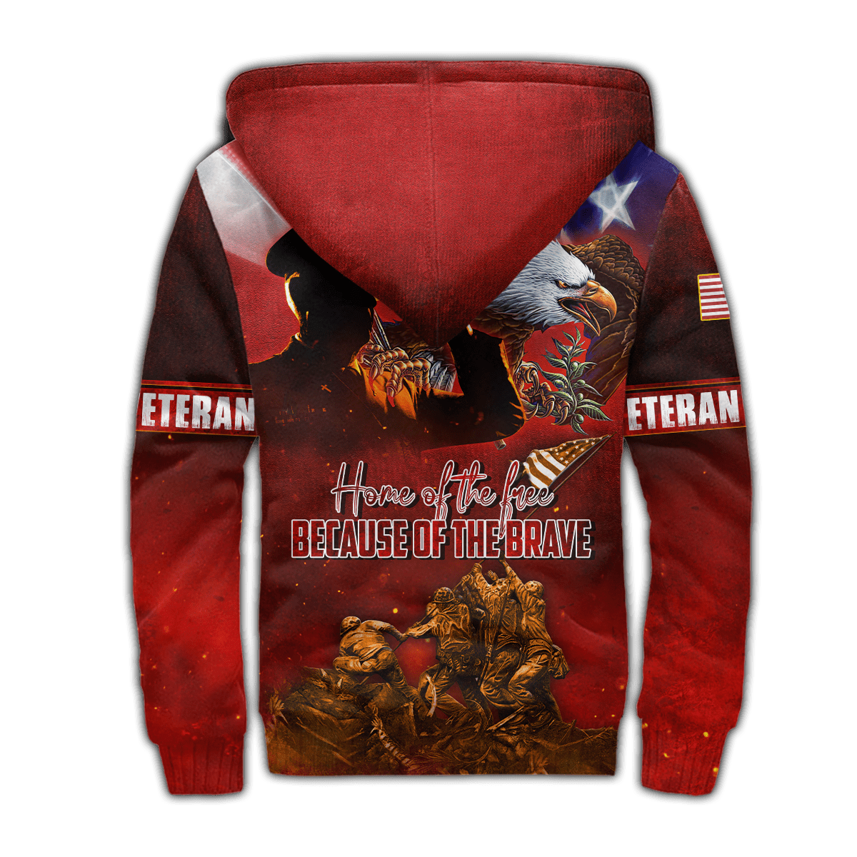 US Veteran - Home Of The Free Because Of The Brave 3D All Over Printed Unisex Shirts MH26082202 - VET , Gifts for veterans
