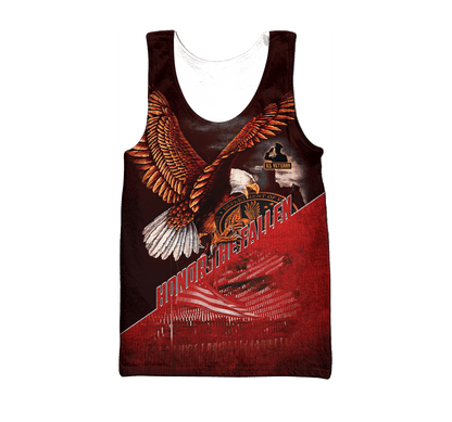 US Veteran - Eagle Honor The Fallen 3D All Over Printed Unisex Shirts MH29082201 - VET , Gifts for veterans