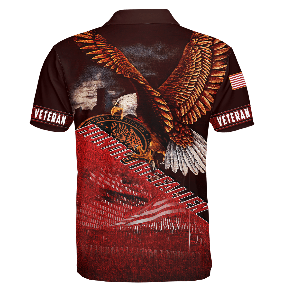 US Veteran - Eagle Honor The Fallen 3D All Over Printed Unisex Shirts MH29082201 - VET , Gifts for veterans