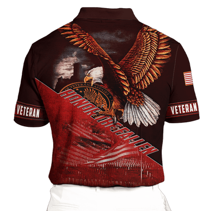 US Veteran - Eagle Honor The Fallen 3D All Over Printed Unisex Shirts MH29082201 - VET , Gifts for veterans