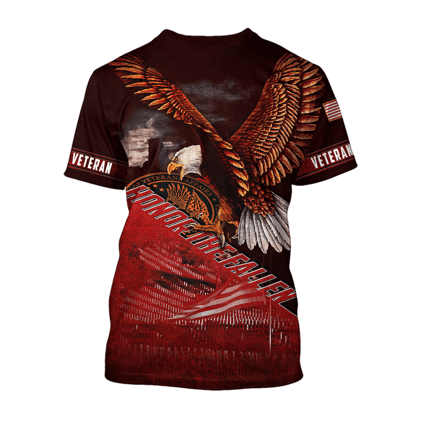 US Veteran - Eagle Honor The Fallen 3D All Over Printed Unisex Shirts MH29082201 - VET , Gifts for veterans