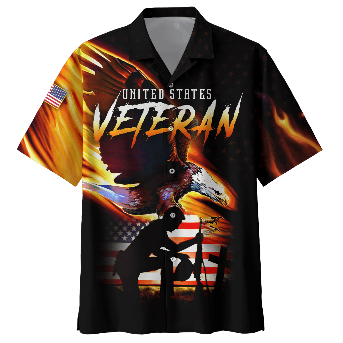 US Veteran - Honor The Fallen 3D All Over Printed Unisex Shirts MH29082202 - VET , Gifts for veterans