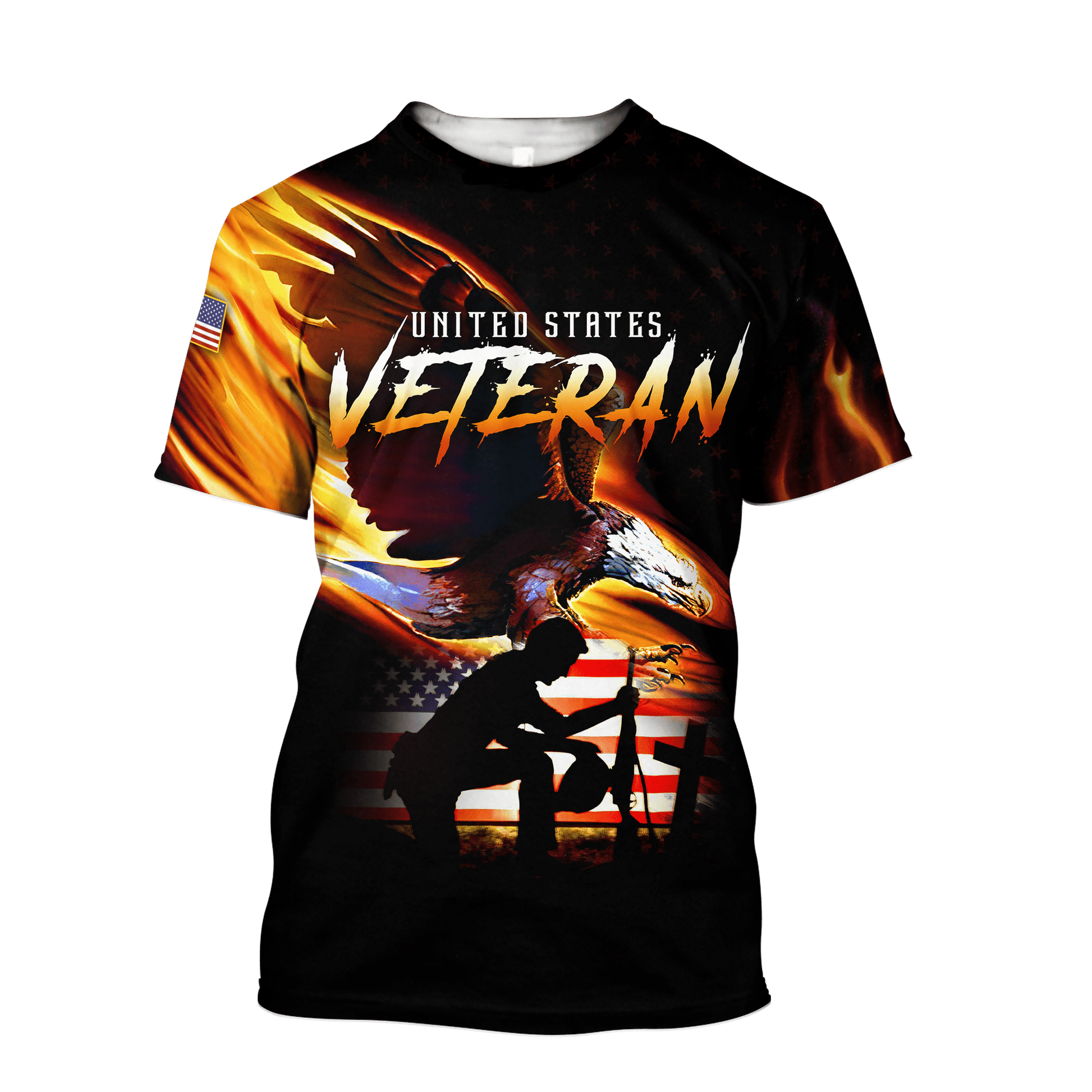 US Veteran - Honor The Fallen 3D All Over Printed Unisex Shirts MH29082202 - VET , Gifts for veterans