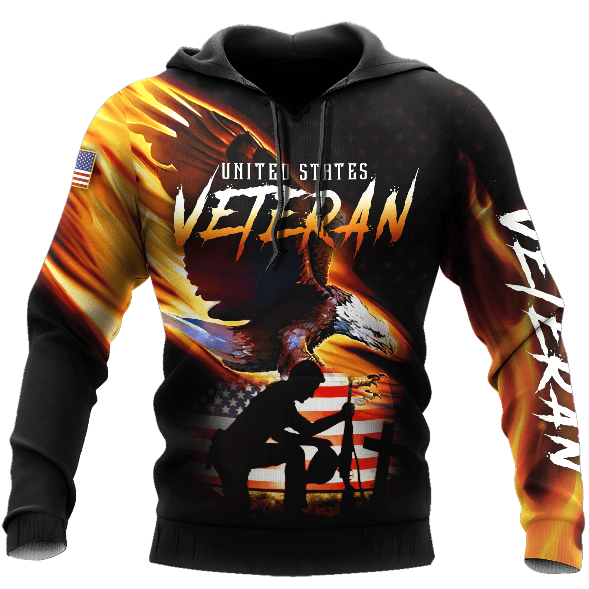 US Veteran - Honor The Fallen 3D All Over Printed Unisex Shirts MH29082202 - VET , Gifts for veterans