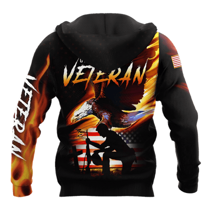 US Veteran - Honor The Fallen 3D All Over Printed Unisex Shirts MH29082202 - VET , Gifts for veterans