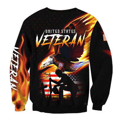 US Veteran - Honor The Fallen 3D All Over Printed Unisex Shirts MH29082202 - VET , Gifts for veterans