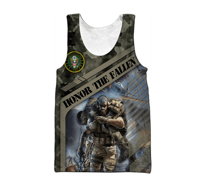 US Army - Honor The Fallen 3D All Over Printed Unisex Shirts TT080902-AM , Gifts for veterans