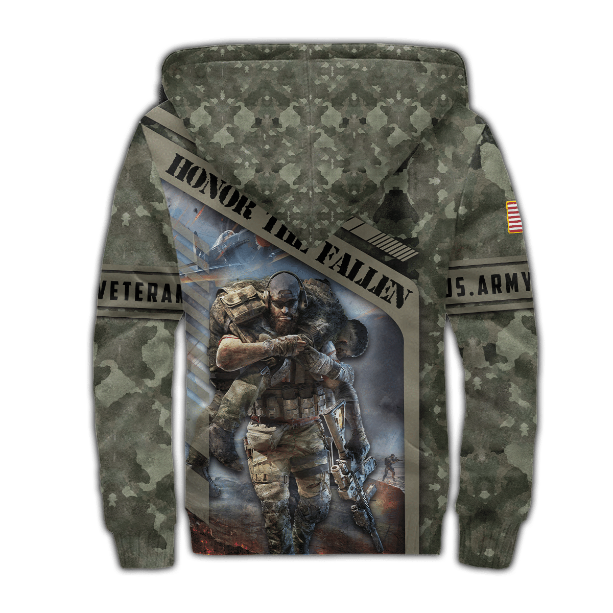 US Army - Honor The Fallen 3D All Over Printed Unisex Shirts TT080902-AM , Gifts for veterans