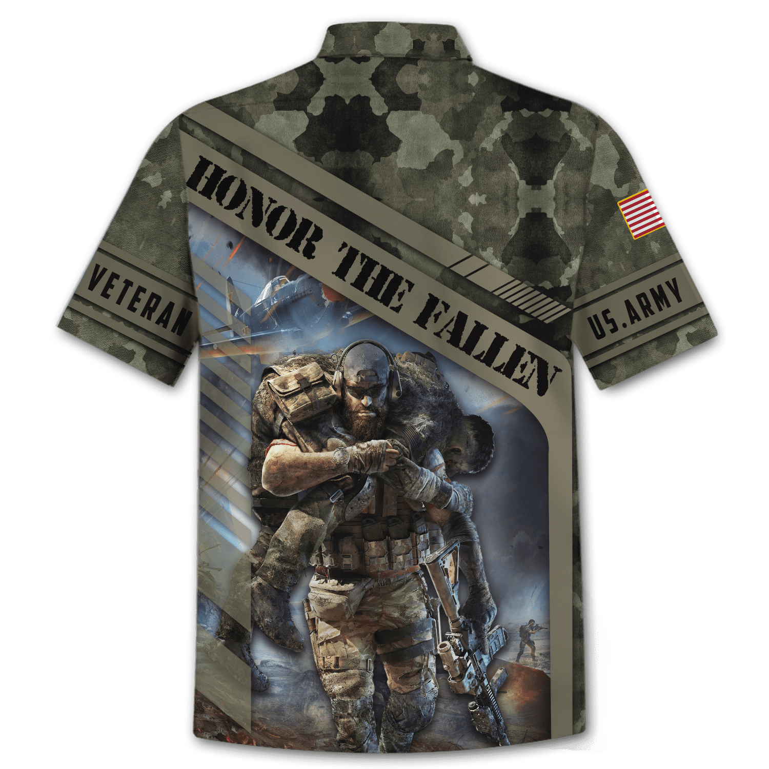 US Army - Honor The Fallen 3D All Over Printed Unisex Shirts TT080902-AM , Gifts for veterans