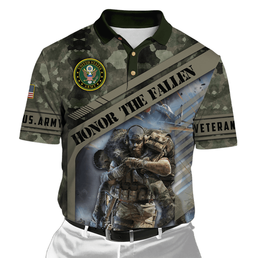 US Army - Honor The Fallen 3D All Over Printed Unisex Shirts TT080902-AM , Gifts for veterans