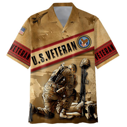 US Veteran - Honor The Fallen 3D All Over Printed Unisex Shirts TT100801-VET , Gifts for veterans