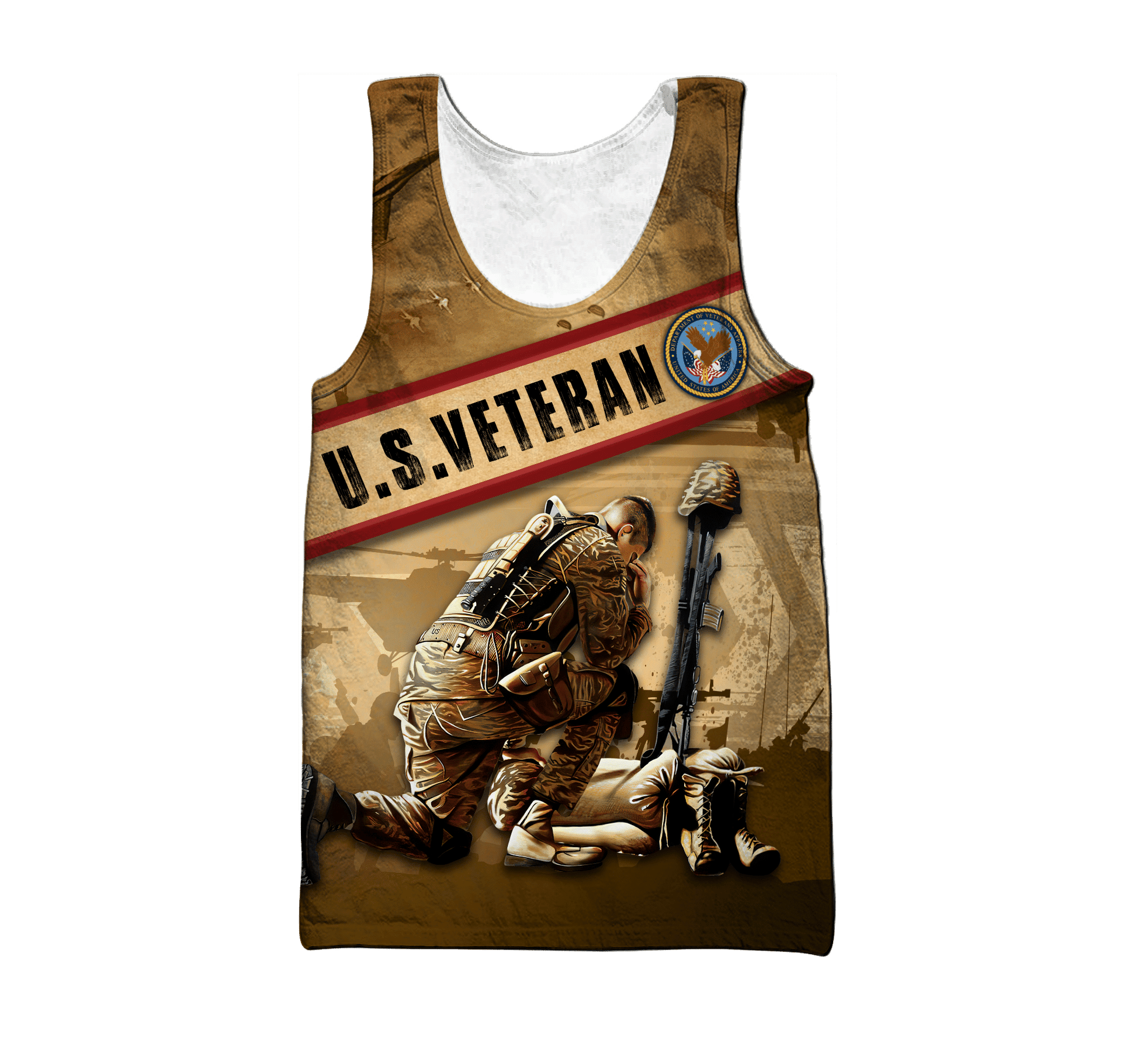US Veteran - Honor The Fallen 3D All Over Printed Unisex Shirts TT100801-VET , Gifts for veterans