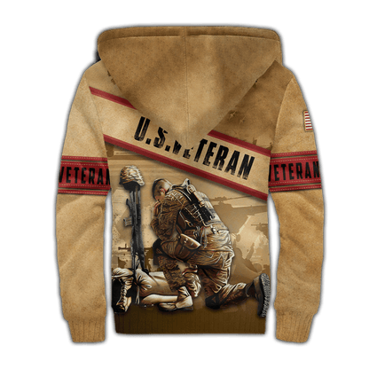 US Veteran - Honor The Fallen 3D All Over Printed Unisex Shirts TT100801-VET , Gifts for veterans