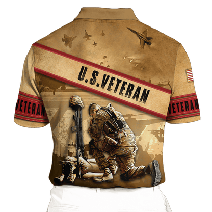US Veteran - Honor The Fallen 3D All Over Printed Unisex Shirts TT100801-VET , Gifts for veterans