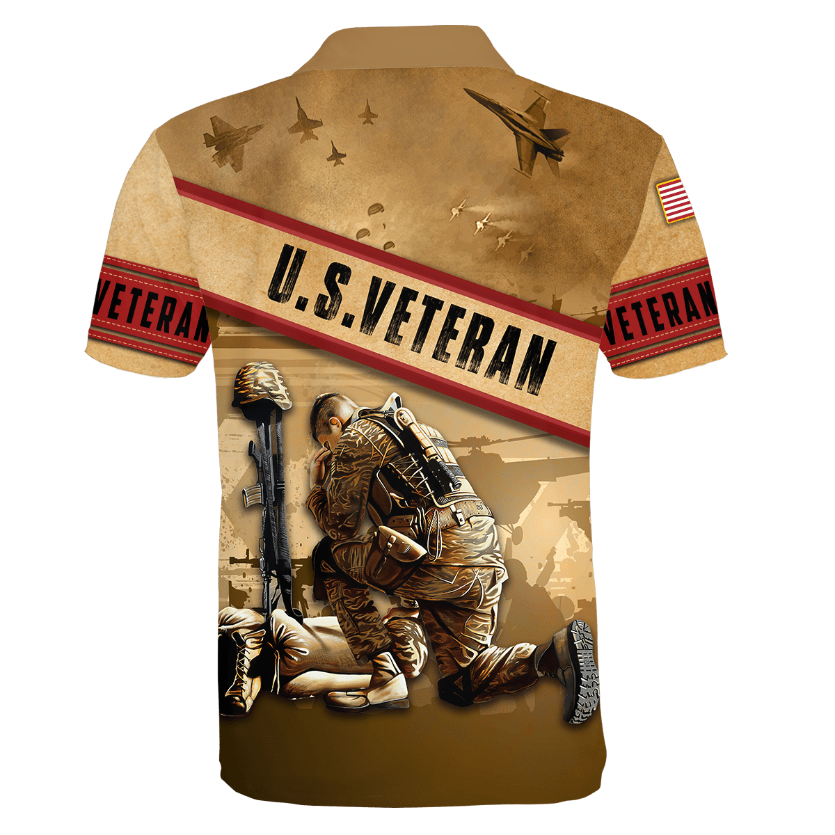 US Veteran - Honor The Fallen 3D All Over Printed Unisex Shirts TT100801-VET , Gifts for veterans