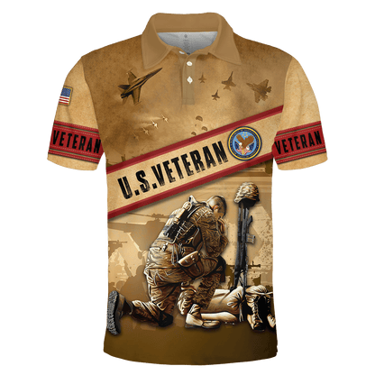 US Veteran - Honor The Fallen 3D All Over Printed Unisex Shirts TT100801-VET , Gifts for veterans