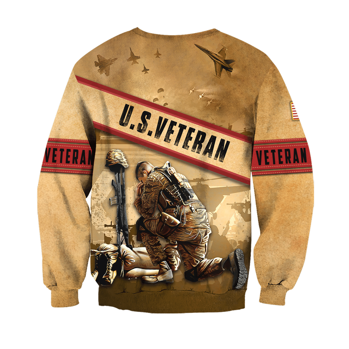 US Veteran - Honor The Fallen 3D All Over Printed Unisex Shirts TT100801-VET , Gifts for veterans