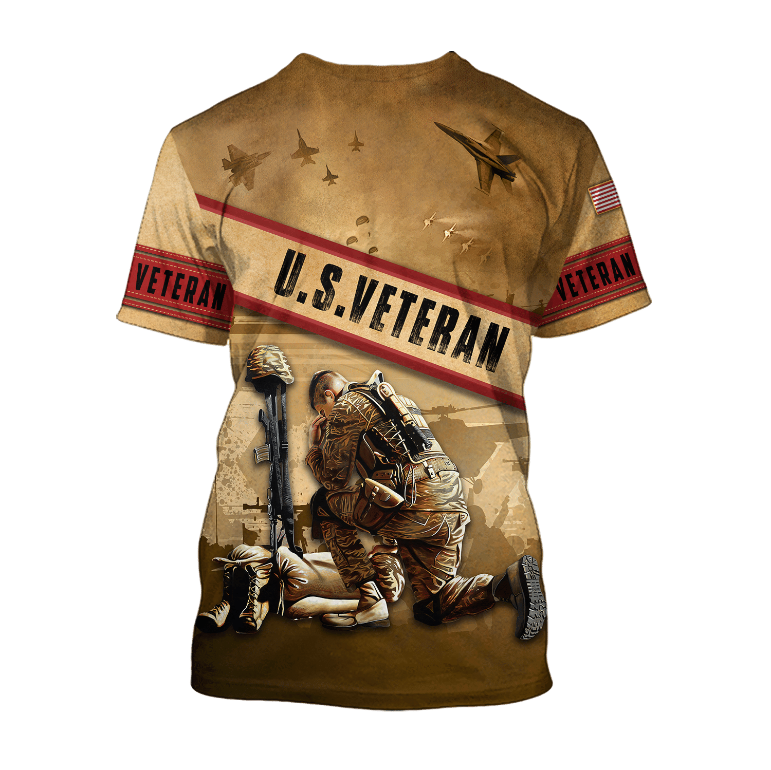 US Veteran - Honor The Fallen 3D All Over Printed Unisex Shirts TT100801-VET , Gifts for veterans
