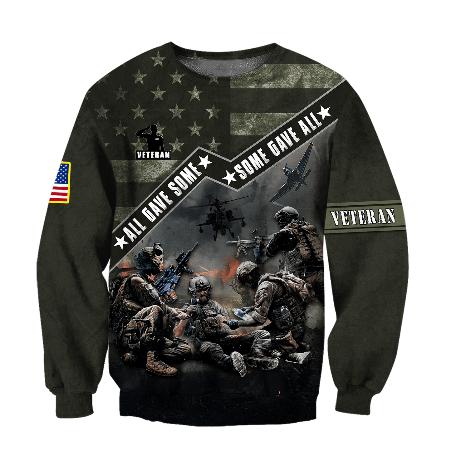 US Veteran - Honor The Fallen 3D All Over Printed Unisex Shirts TT170801-VET , Gifts for veterans