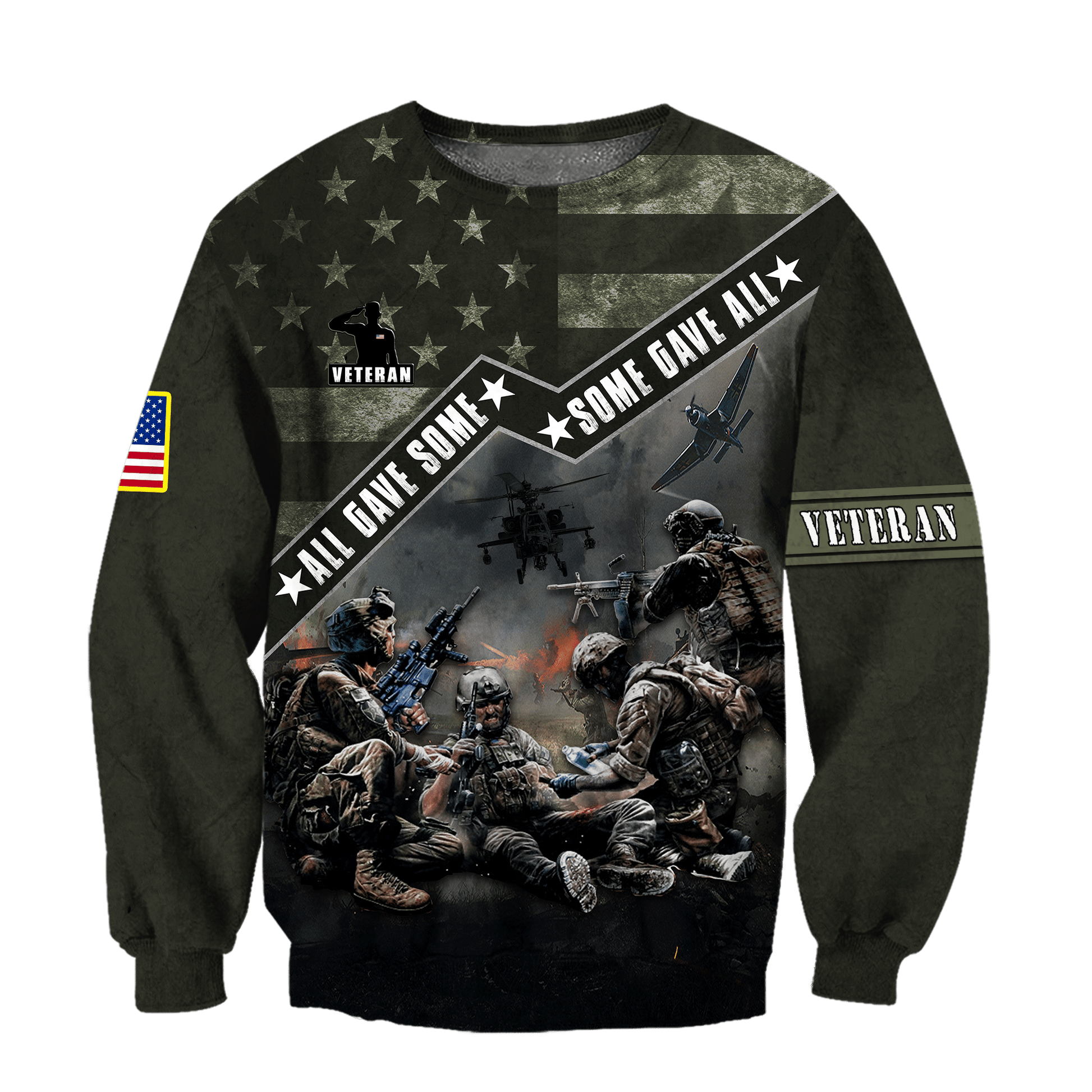 US Veteran - Honor The Fallen 3D All Over Printed Unisex Shirts TT170801-VET , Gifts for veterans