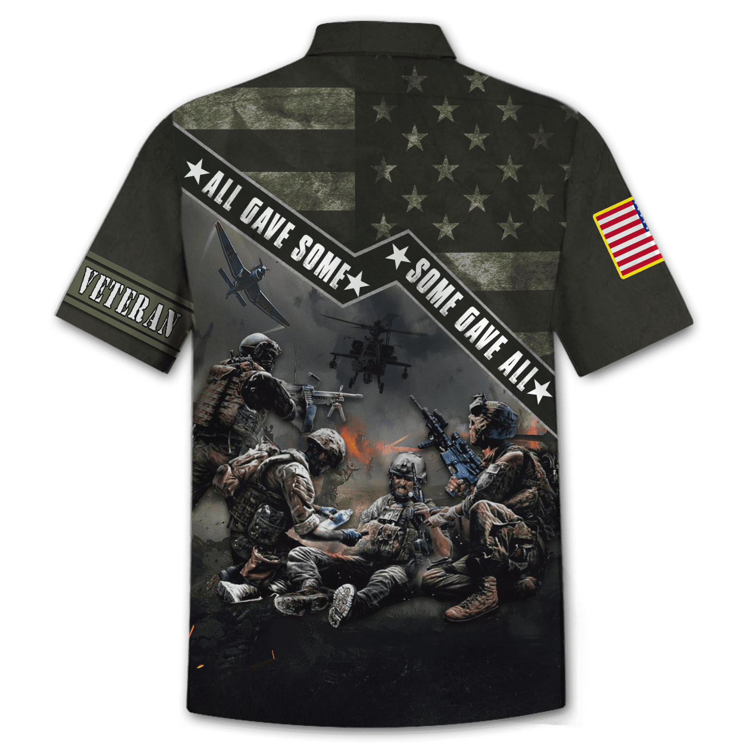 US Veteran - Honor The Fallen 3D All Over Printed Unisex Shirts TT170801-VET , Gifts for veterans