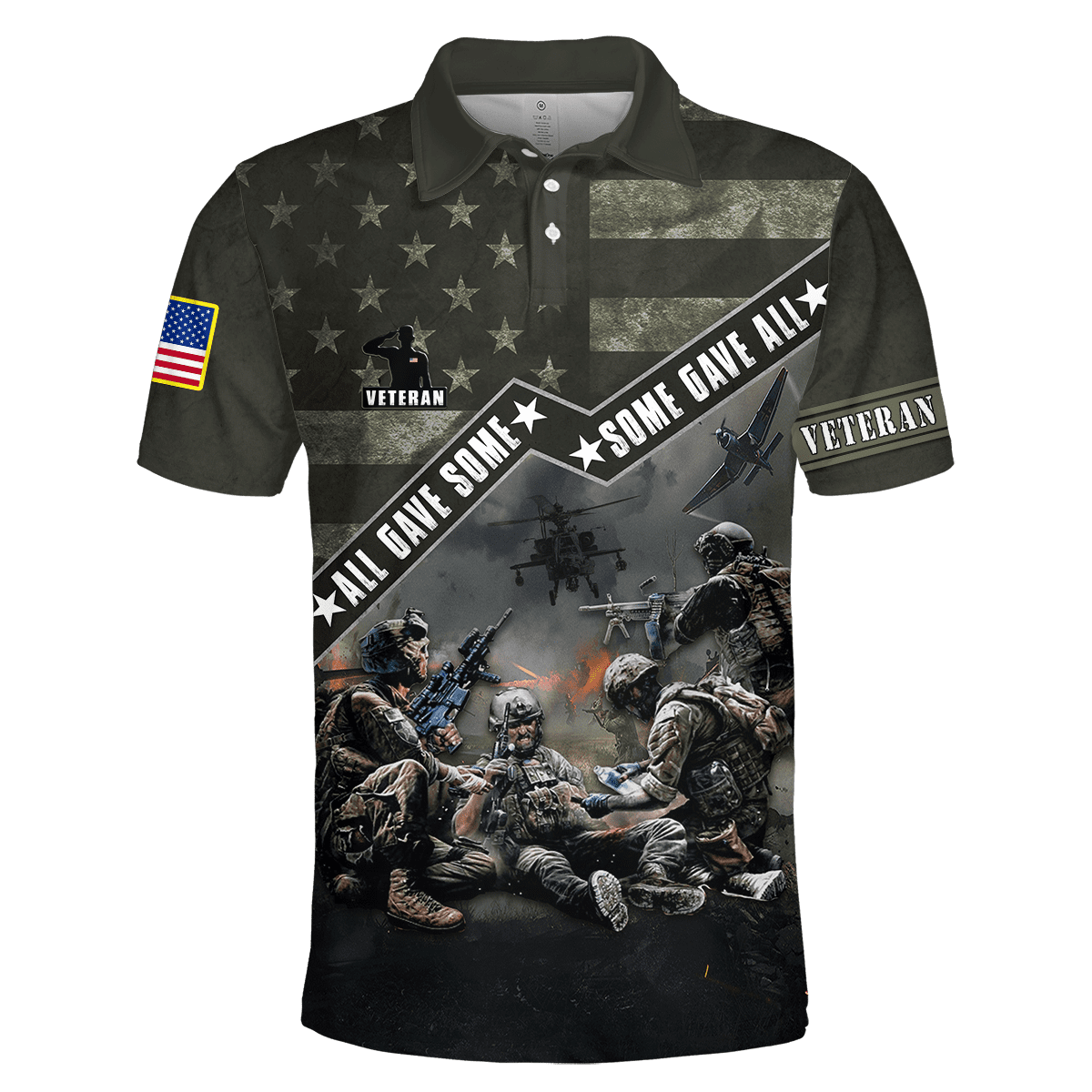 US Veteran - Honor The Fallen 3D All Over Printed Unisex Shirts TT170801-VET , Gifts for veterans