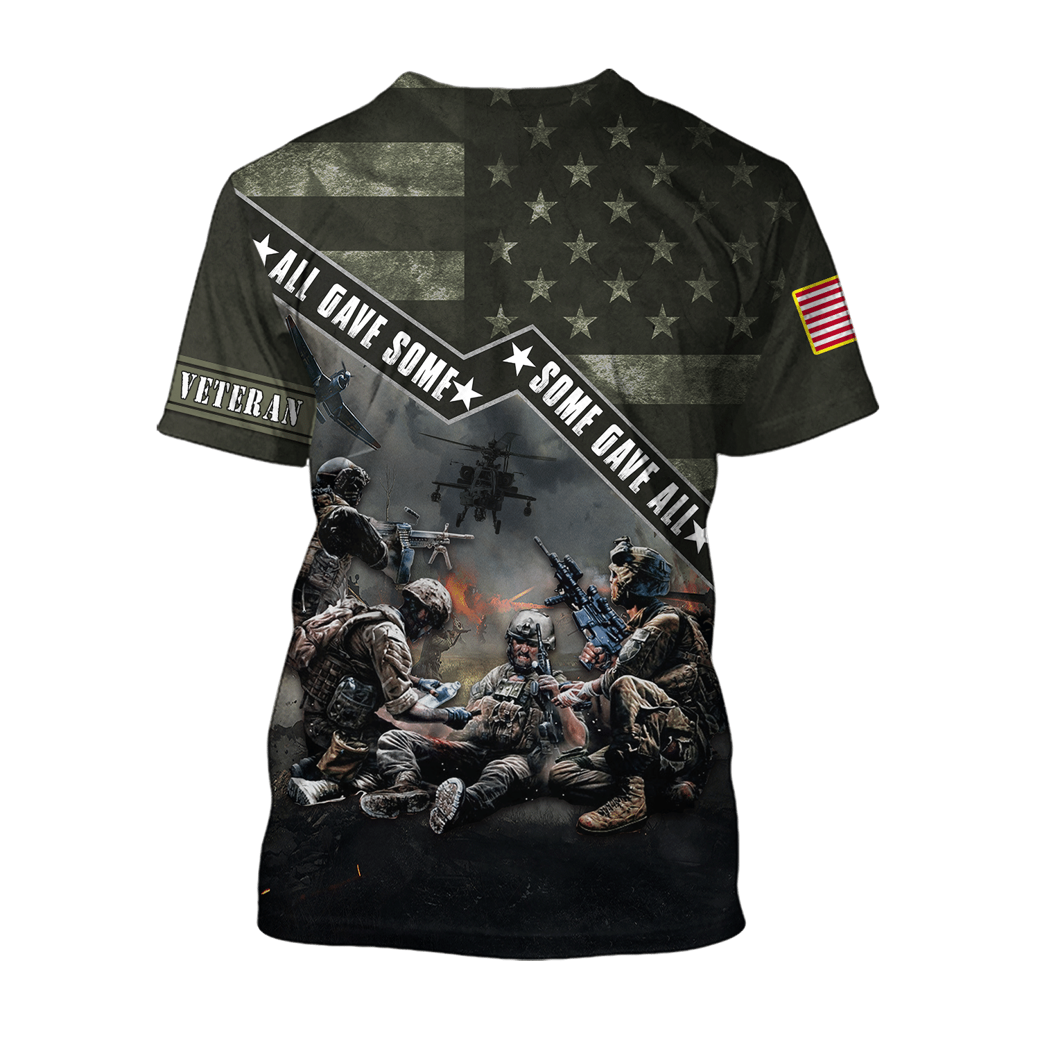 US Veteran - Honor The Fallen 3D All Over Printed Unisex Shirts TT170801-VET , Gifts for veterans