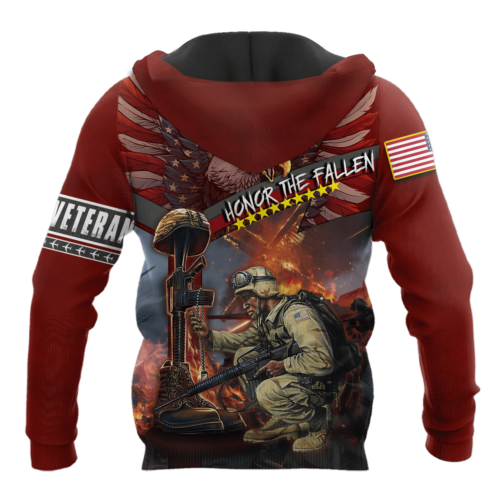 US Veteran - Honor The Fallen 3D All Over Printed Unisex Shirts TT180801-VET , Gifts for veterans