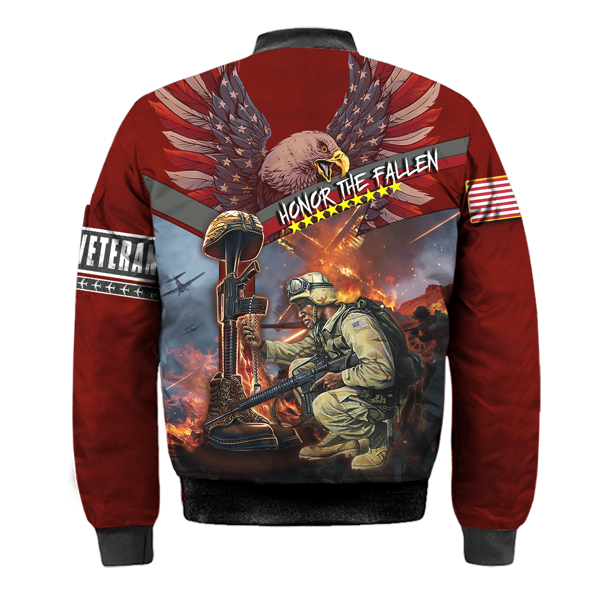 US Veteran - Honor The Fallen 3D All Over Printed Unisex Shirts TT180801-VET , Gifts for veterans