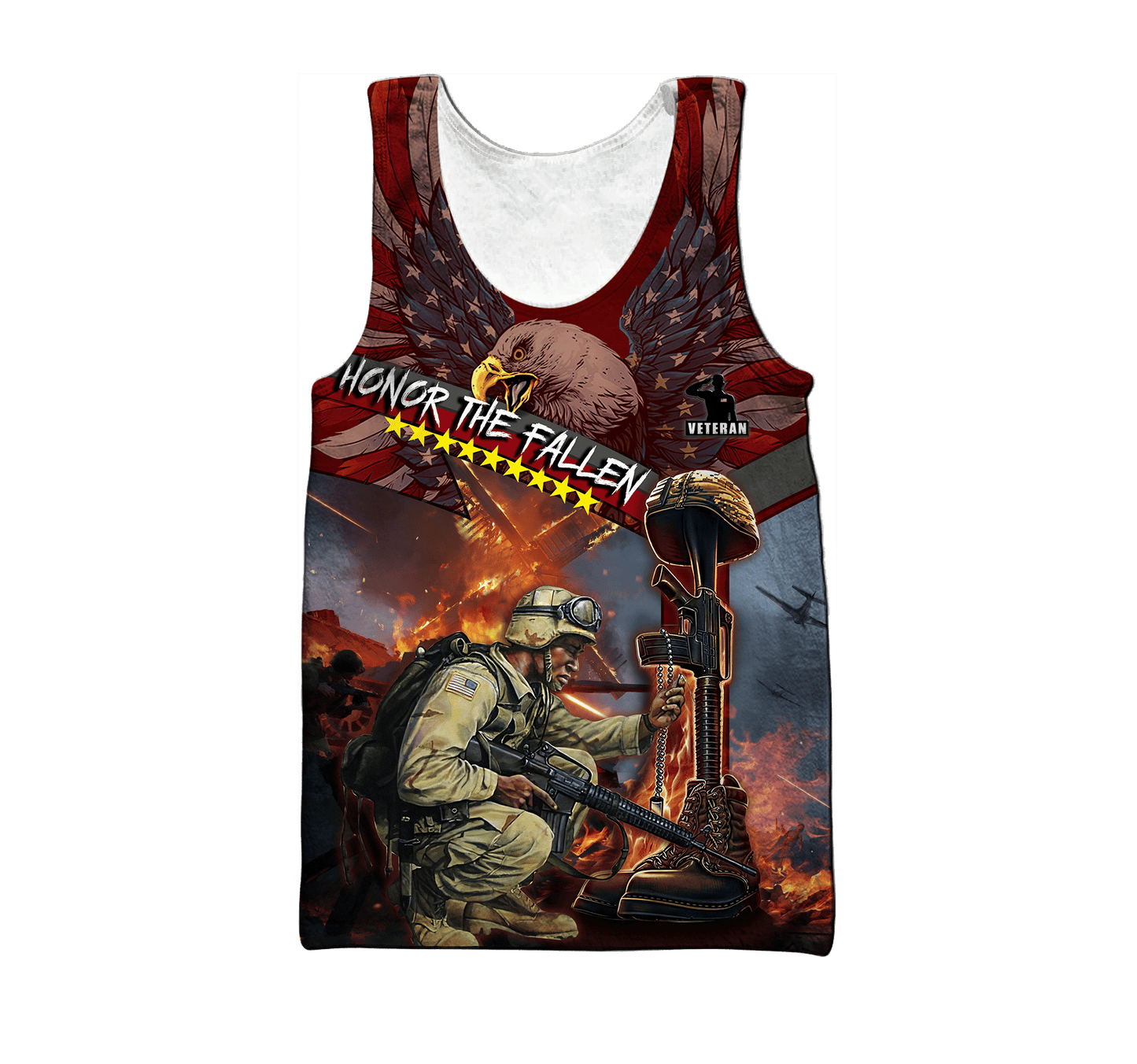 US Veteran - Honor The Fallen 3D All Over Printed Unisex Shirts TT180801-VET , Gifts for veterans