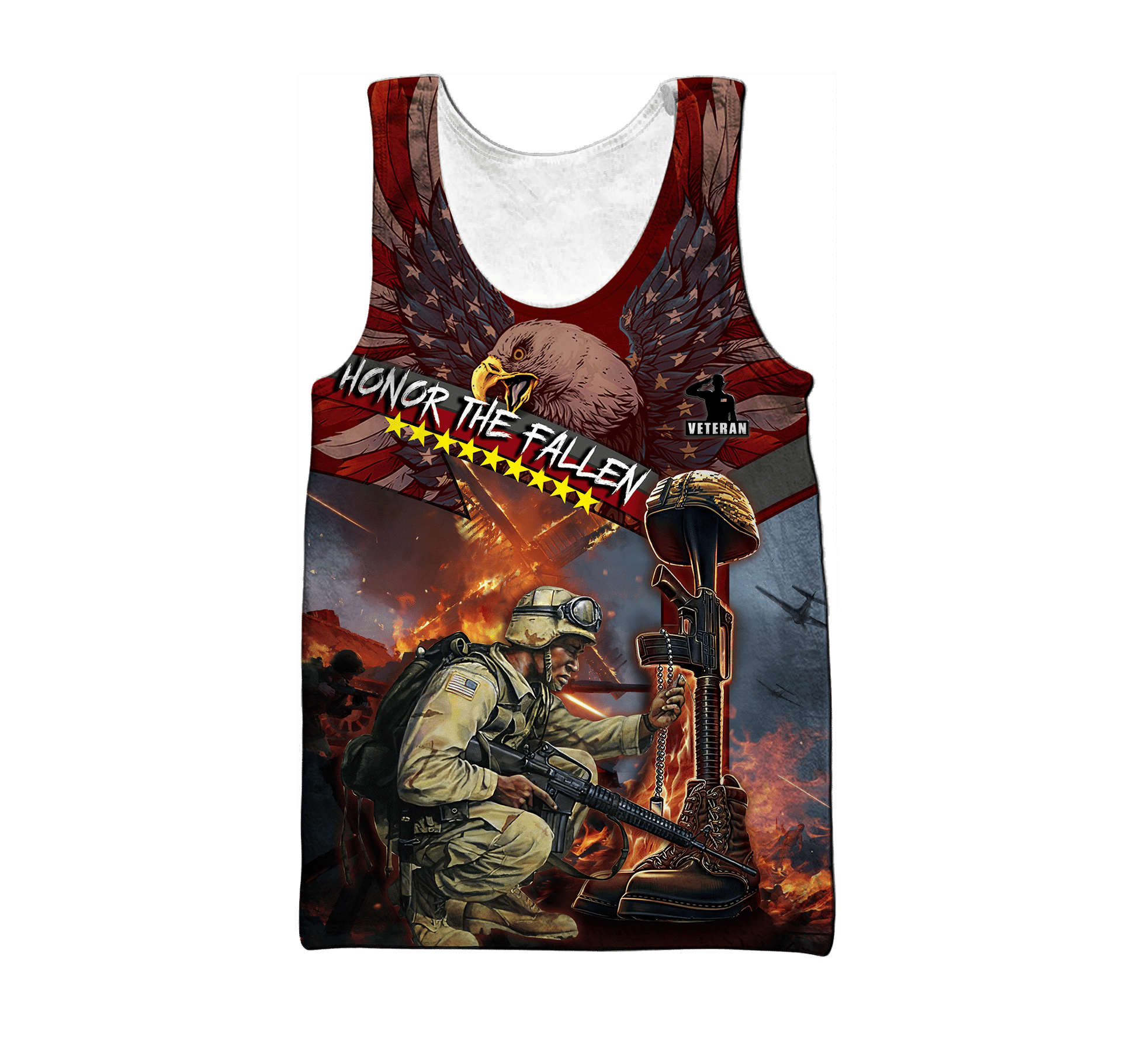 US Veteran - Honor The Fallen 3D All Over Printed Unisex Shirts TT180801-VET , Gifts for veterans