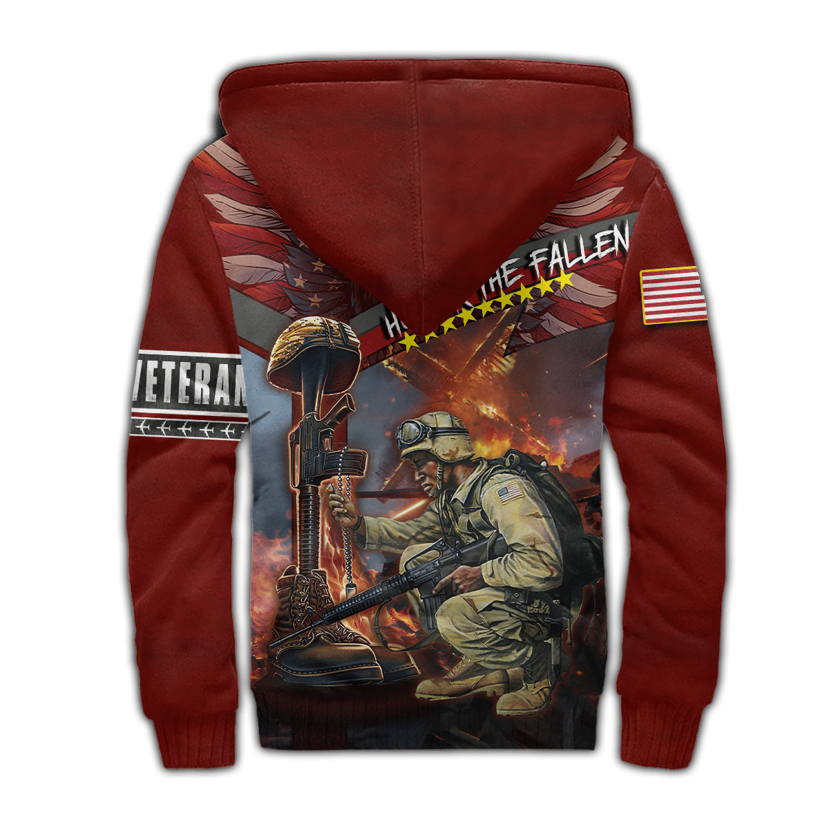 US Veteran - Honor The Fallen 3D All Over Printed Unisex Shirts TT180801-VET , Gifts for veterans