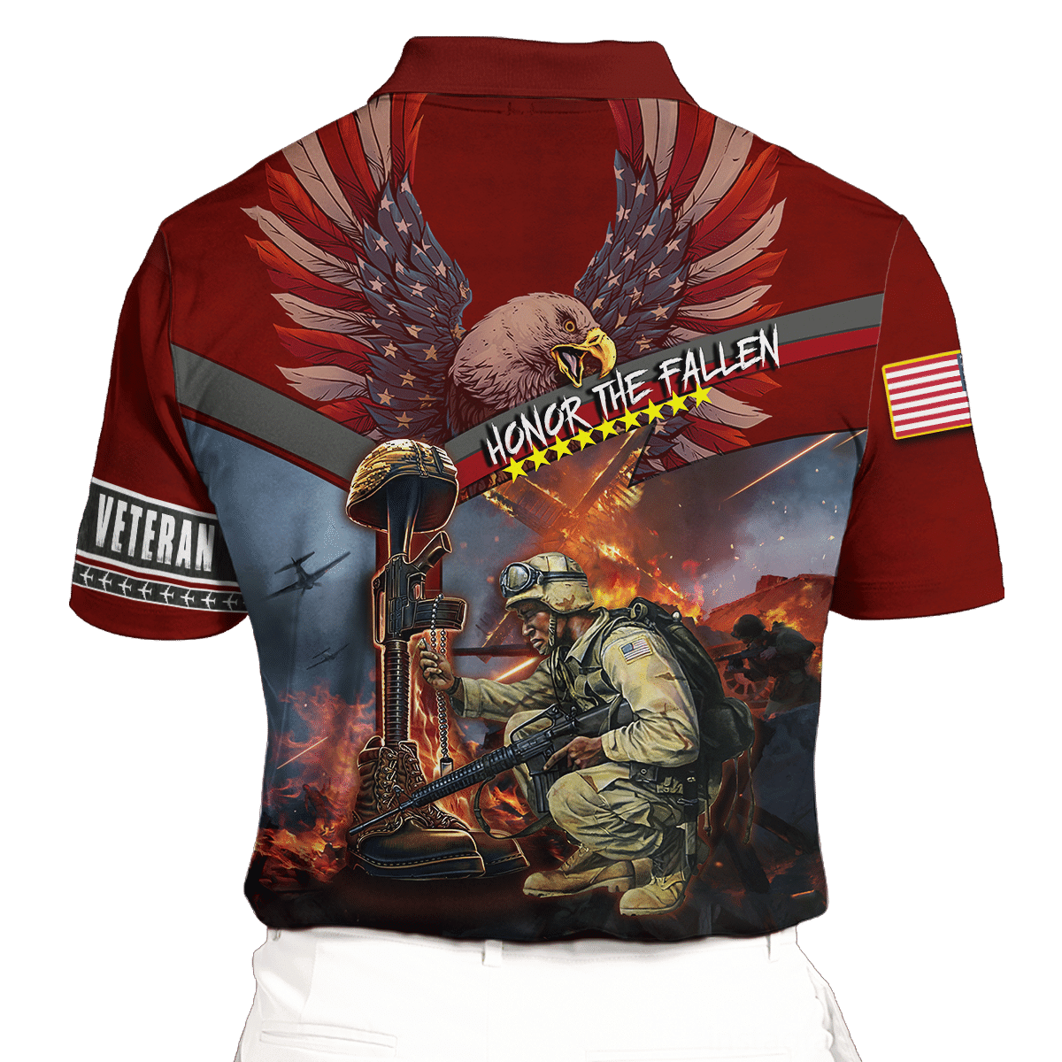 US Veteran - Honor The Fallen 3D All Over Printed Unisex Shirts TT180801-VET , Gifts for veterans
