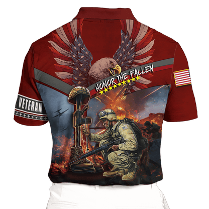 US Veteran - Honor The Fallen 3D All Over Printed Unisex Shirts TT180801-VET , Gifts for veterans