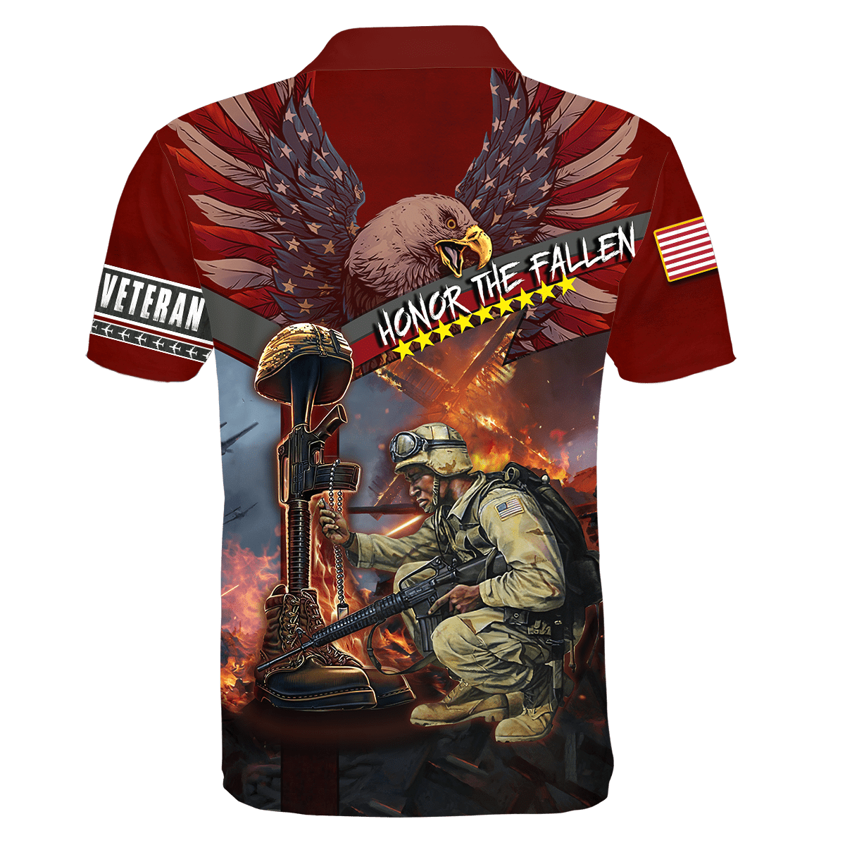 US Veteran - Honor The Fallen 3D All Over Printed Unisex Shirts TT180801-VET , Gifts for veterans