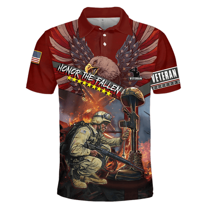 US Veteran - Honor The Fallen 3D All Over Printed Unisex Shirts TT180801-VET , Gifts for veterans