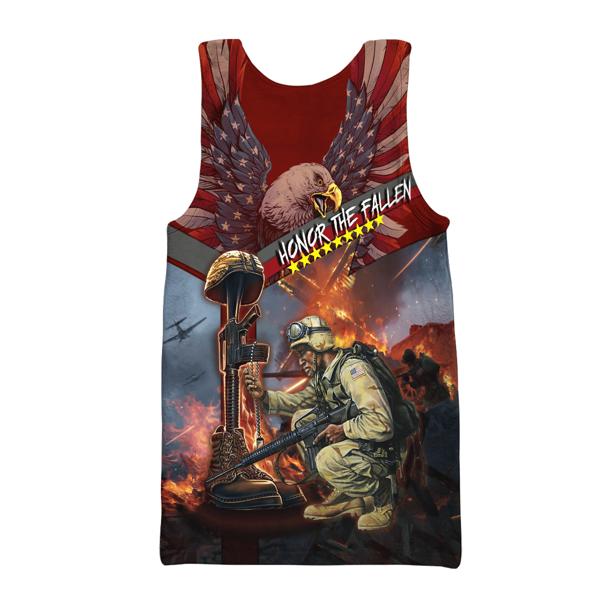 US Veteran - Honor The Fallen 3D All Over Printed Unisex Shirts TT180801-VET , Gifts for veterans