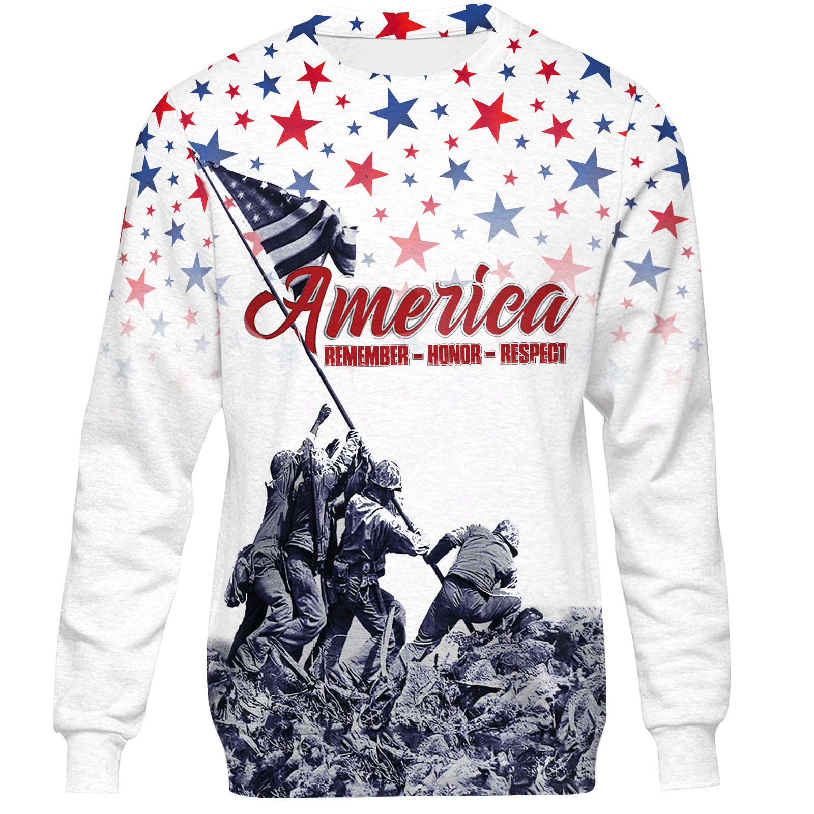 Remember - Honor - Respect - Veterans Day - Unisex Polo Shirt - Short , Gifts for veterans