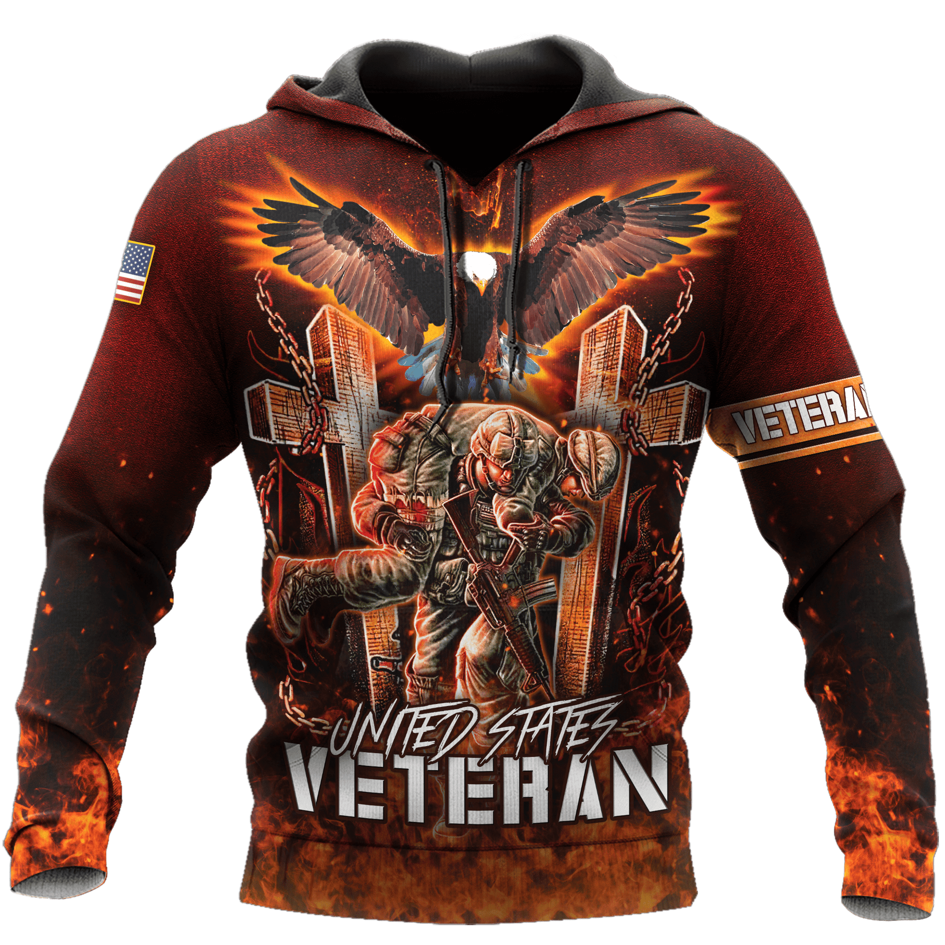 US Veteran - Honor The Fallen 3D All Over Printed Unisex Shirts MH30082201 - VET , Gifts for veterans