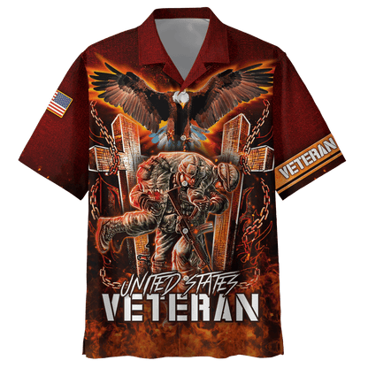 US Veteran - Honor The Fallen 3D All Over Printed Unisex Shirts MH30082201 - VET , Gifts for veterans