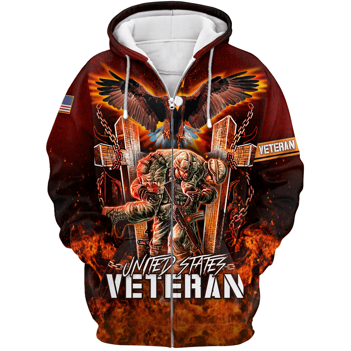 US Veteran - Honor The Fallen 3D All Over Printed Unisex Shirts MH30082201 - VET , Gifts for veterans