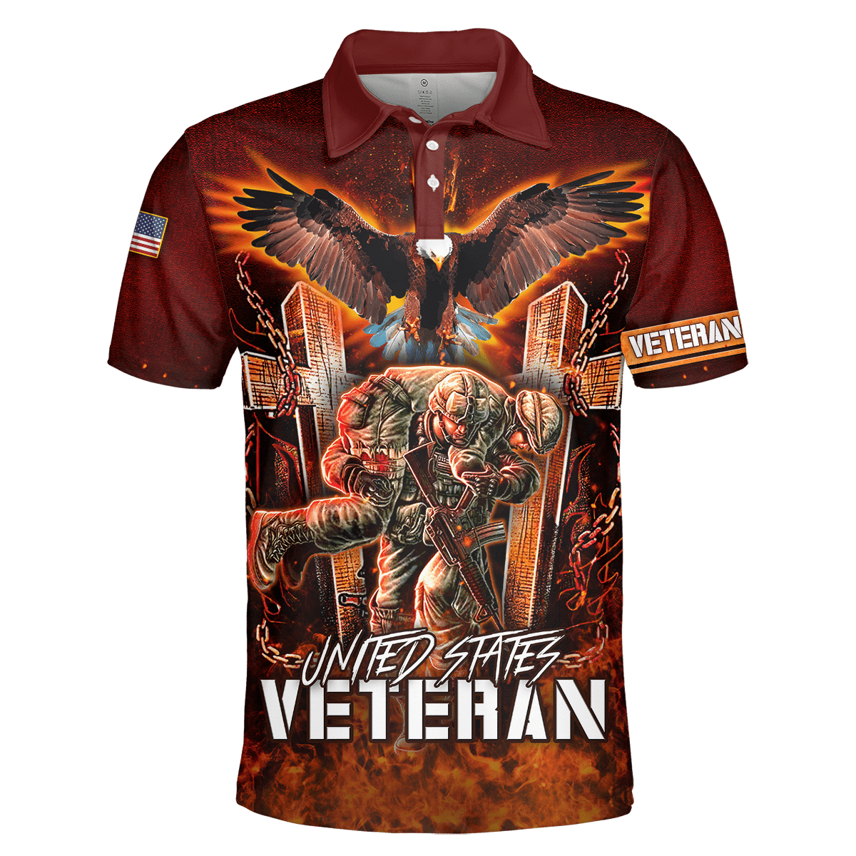 US Veteran - Honor The Fallen 3D All Over Printed Unisex Shirts MH30082201 - VET , Gifts for veterans