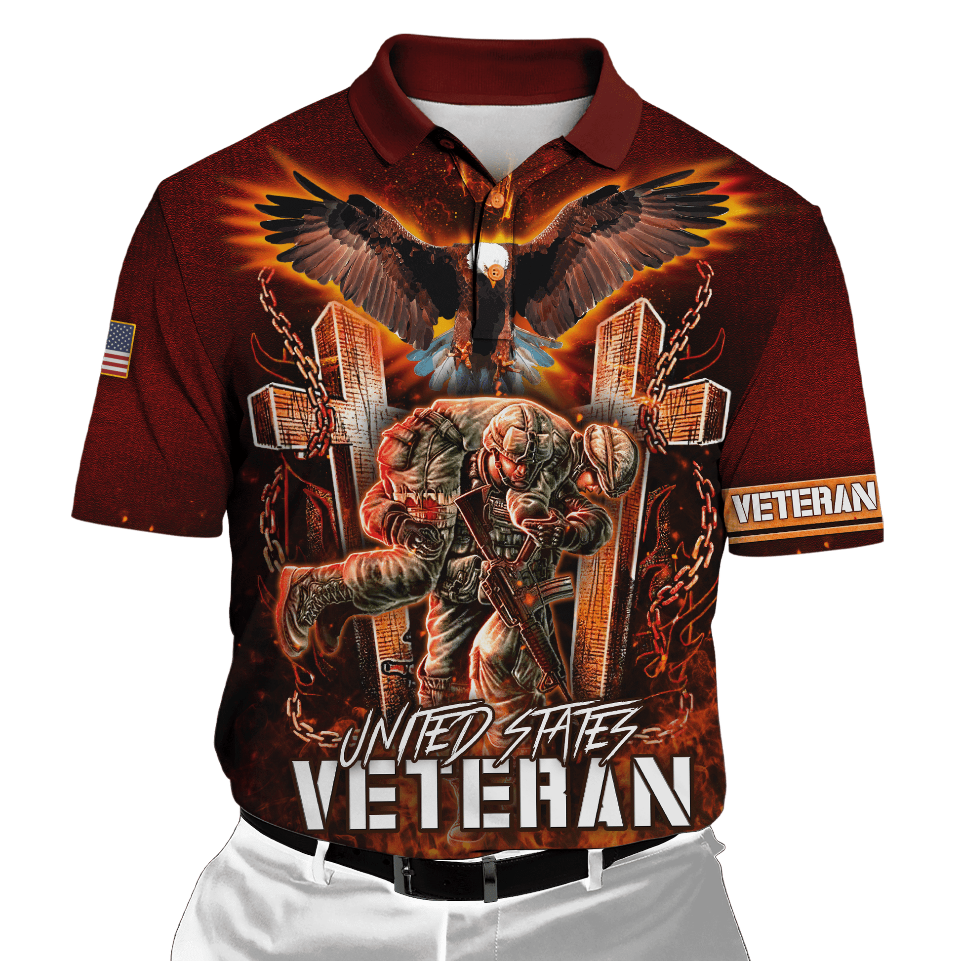 US Veteran - Honor The Fallen 3D All Over Printed Unisex Shirts MH30082201 - VET , Gifts for veterans