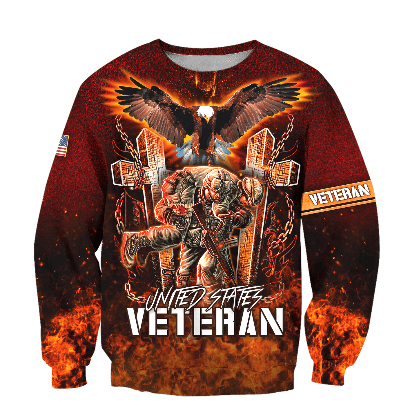 US Veteran - Honor The Fallen 3D All Over Printed Unisex Shirts MH30082201 - VET , Gifts for veterans