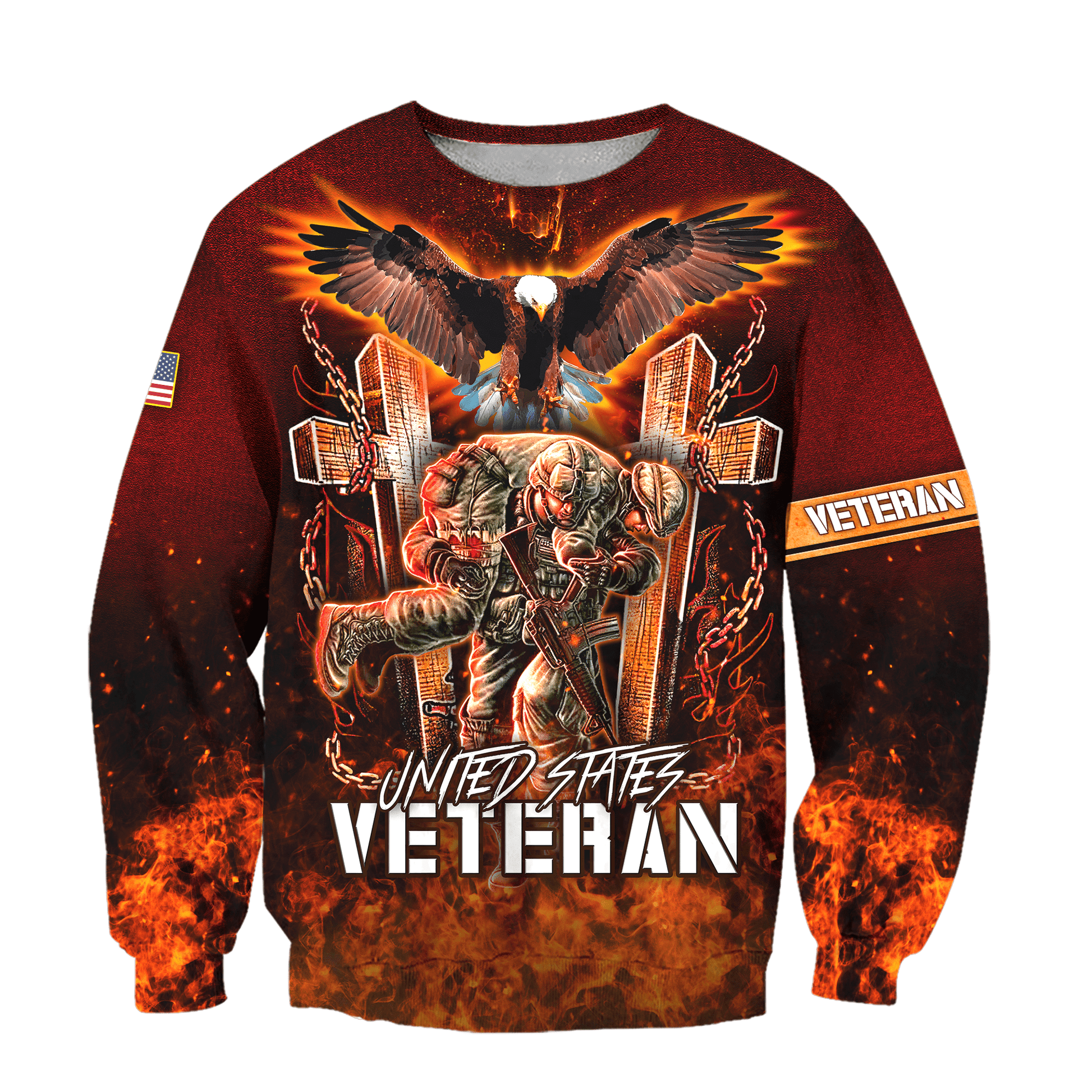 US Veteran - Honor The Fallen 3D All Over Printed Unisex Shirts MH30082201 - VET , Gifts for veterans