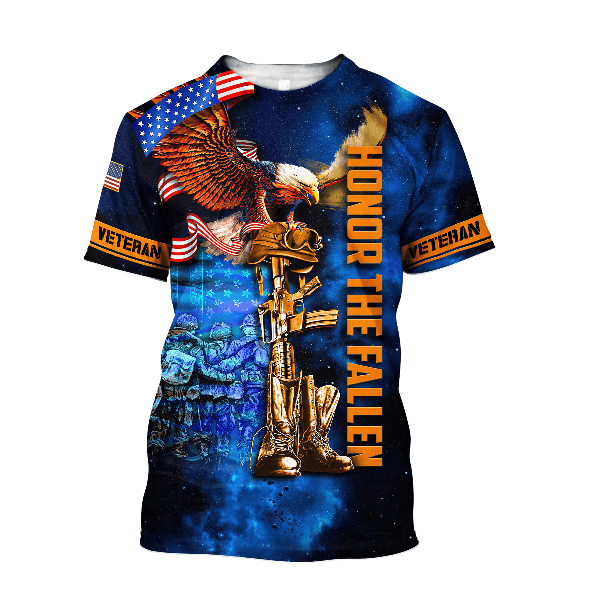 US Veteran - Honor The Fallen 3D All Over Printed Unisex Shirts MH30082202 - VET , Gifts for veterans