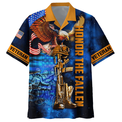 US Veteran - Honor The Fallen 3D All Over Printed Unisex Shirts MH30082202 - VET , Gifts for veterans