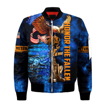 US Veteran - Honor The Fallen 3D All Over Printed Unisex Shirts MH30082202 - VET , Gifts for veterans
