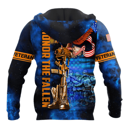 US Veteran - Honor The Fallen 3D All Over Printed Unisex Shirts MH30082202 - VET , Gifts for veterans